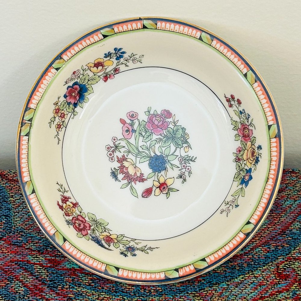 EIGHT Phoenix China Czech (Czechoslovakia) Bread & Butter Plates